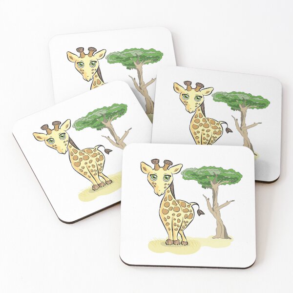 Item preview, Cute Giraffe designed and sold by tryinart.