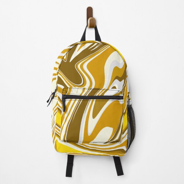 Item preview, Yellow And Gold Marble Pattern- Liquid art designed and sold by shivani21061993.
