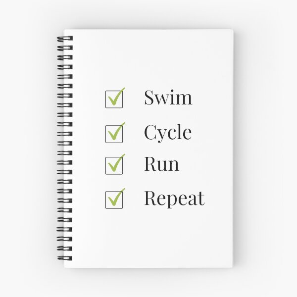 Item preview, Triathlete: swim, cycle, run and repeat designed and sold by daguilon.