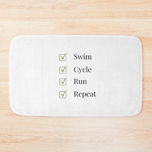 Item preview, Triathlete: swim, cycle, run and repeat designed and sold by daguilon.