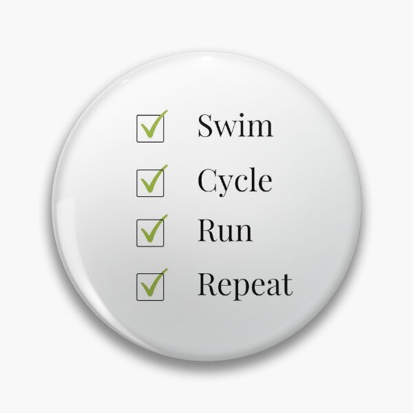 Item preview, Triathlete: swim, cycle, run and repeat designed and sold by daguilon.