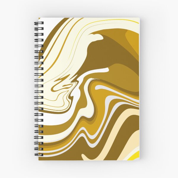 Item preview,  Yellow And Gold Marble Pattern- Liquid art designed and sold by shivani21061993.
