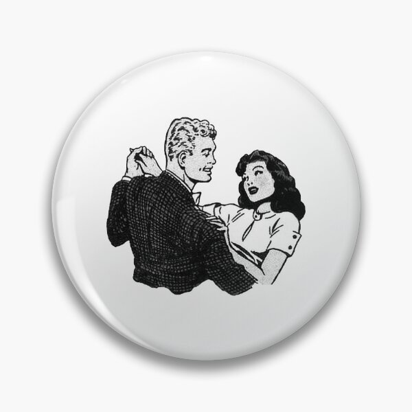 Item preview, Retro Dancing Couple Vintage designed and sold by Around The Globe.
