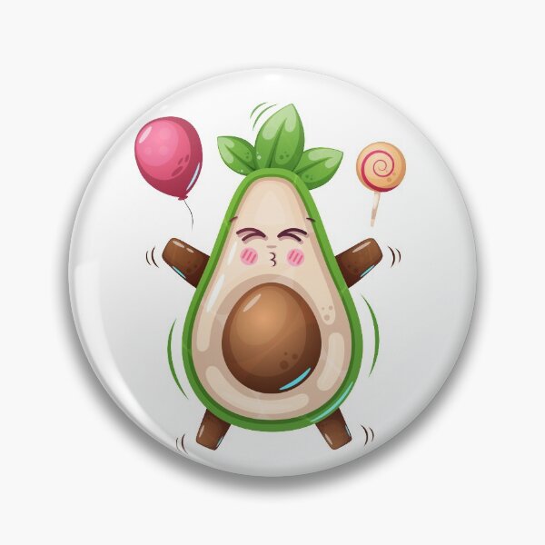 Item preview, kawaii Avocado Time cute designed and sold by Piosenka Art.