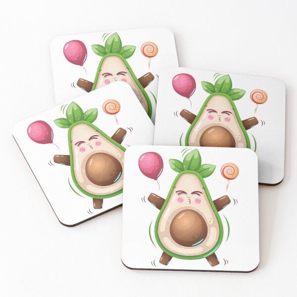 Item preview, kawaii Avocado Time cute designed and sold by Piosenka Art.