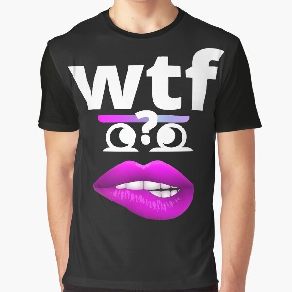Artikel-Vorschau von WTF MONKEY PURPLE LIPZZ, designt und verkauft von Flirt-Teez.
