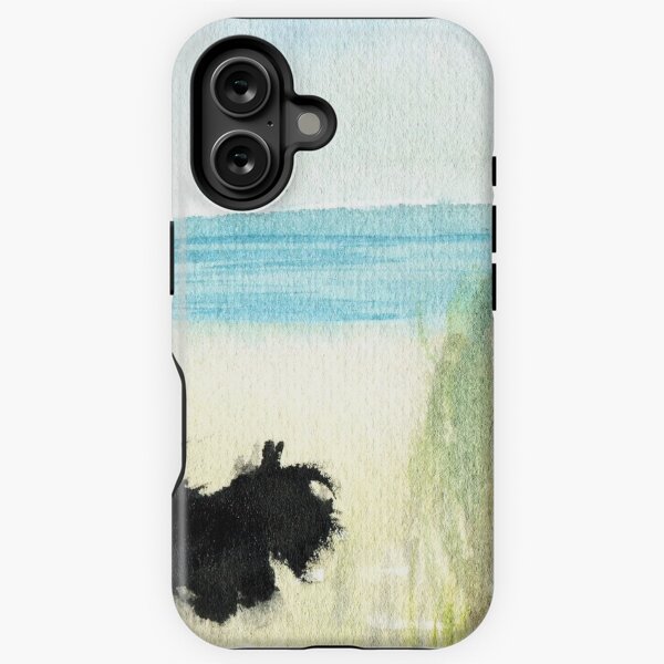 Item preview, Scottie Dog 'Beach' designed and sold by archyscottie.