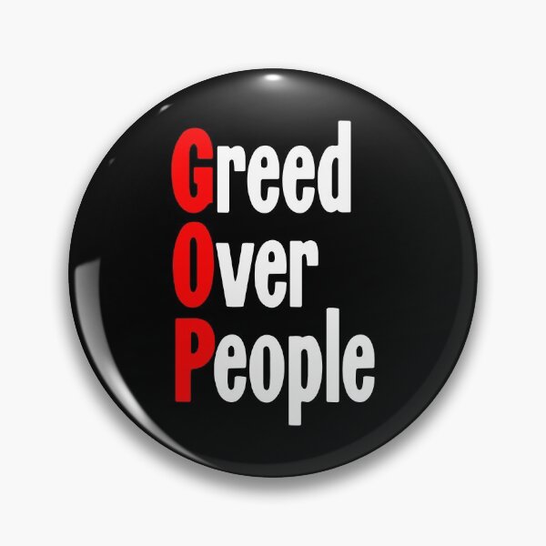 Item preview, Greed Over People designed and sold by Good-Looking Corpse.