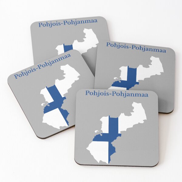 Item preview, Northern Ostrobothnia Region Map, Finland. designed and sold by marosharaf.