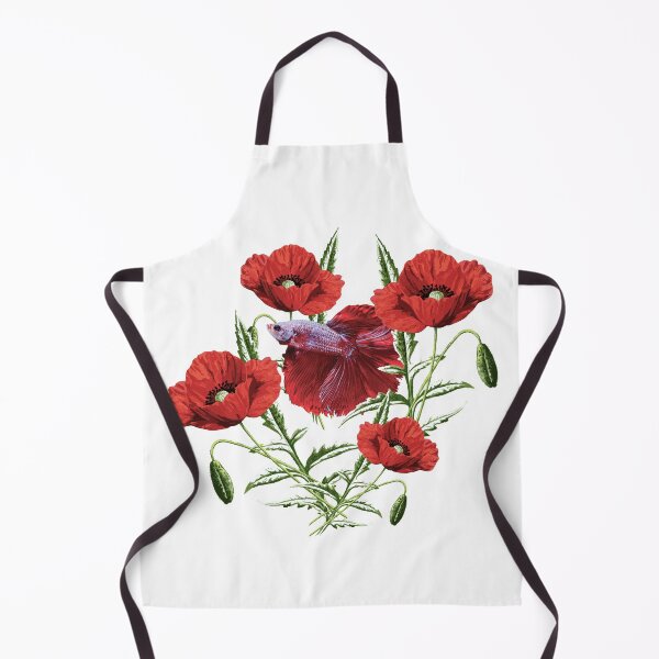 Item preview, Bettas and Poppies designed and sold by Pavnud.