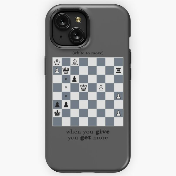 Paul Morphy--Chess Puzzle iPhone Case for Sale by tshdesigns