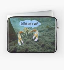 Effy, the Dublin bay prawn is on a roll Laptop Sleeve