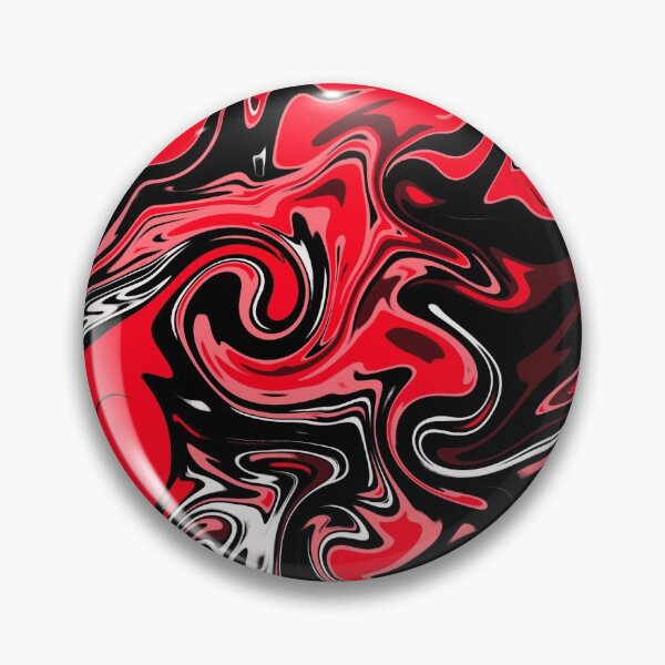 Item preview, Pretty Red Rose And Black Marble Pattern- Liquid art designed and sold by shivani21061993.