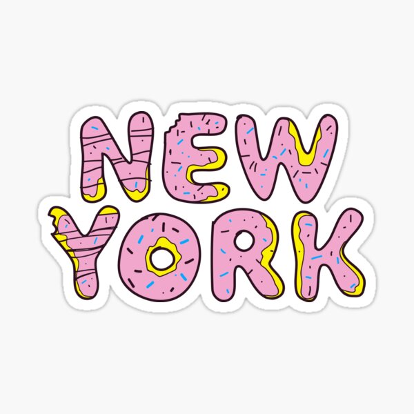 Sweet New York Sticker