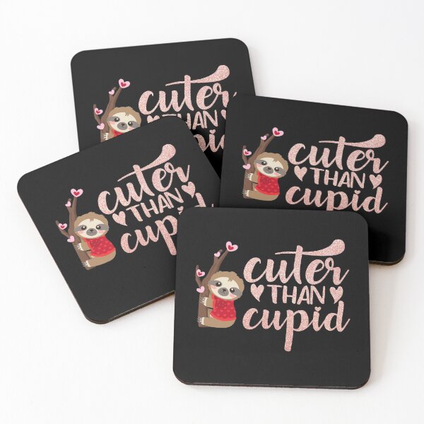 Item preview, Cuter than cupid valentines sloth love designed and sold by ShirtzTonight.