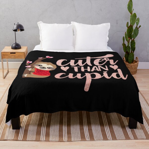 Item preview, Cuter than cupid valentines sloth love designed and sold by ShirtzTonight.