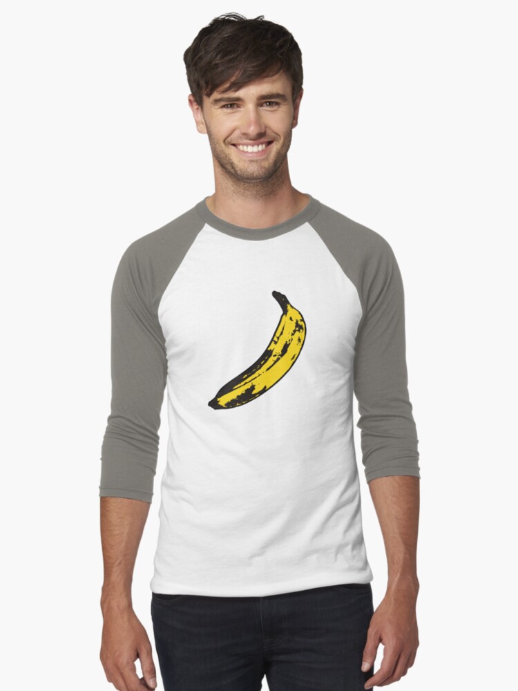 Thumbnail 1 von 3, Baseballshirt mit 3/4-Arm, Punk-Banane designt und verkauft von carteblantze.