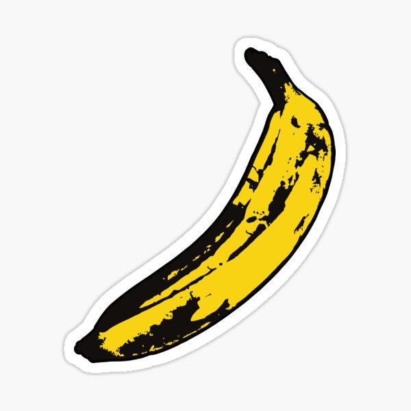Punk Banana Sticker