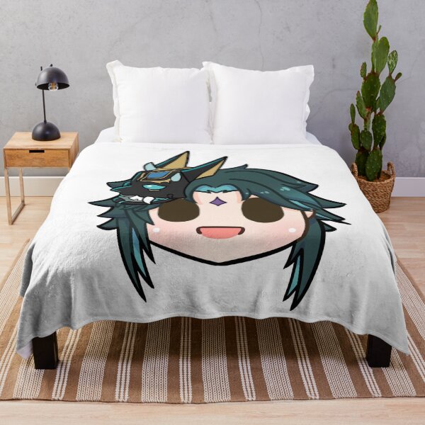 Item preview, Genshin Impact Xiao chibi head designed and sold by Morcawork.