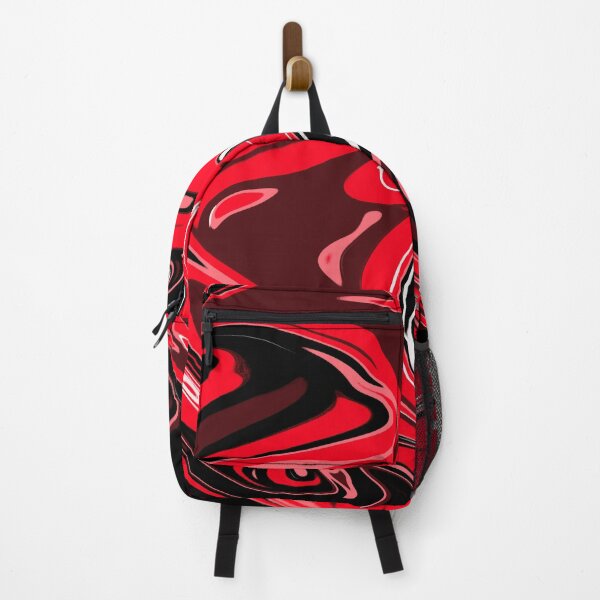 Item preview,   Pretty Red Rose And Black Marble Pattern- Liquid art designed and sold by shivani21061993.