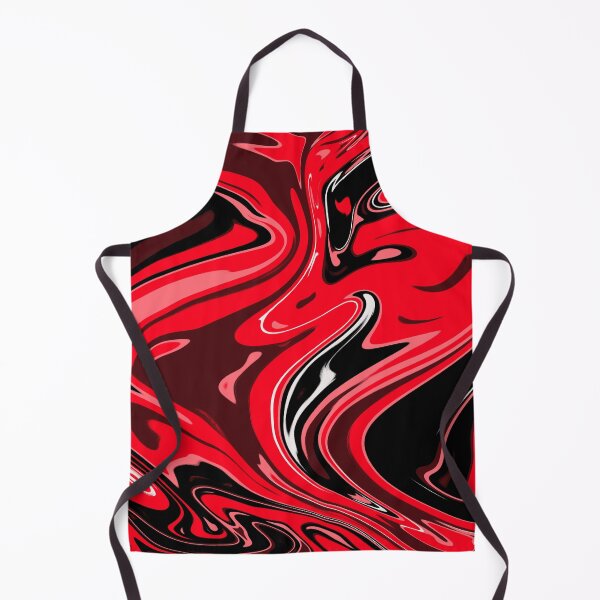 Item preview,   Pretty Red Rose And Black Marble Pattern- Liquid art designed and sold by shivani21061993.