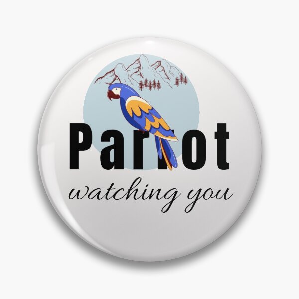 Item preview, Parrot Watching You designed and sold by Rainbow Designs.