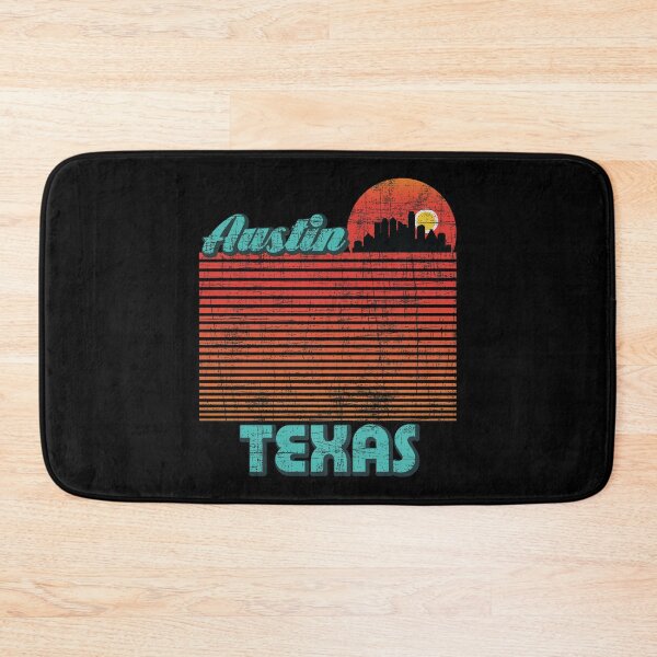 Item preview, Retro Austin City Texas TX Downtown Skyline Vintage Sunset designed and sold by kalpanik_Rehana_Begum.
