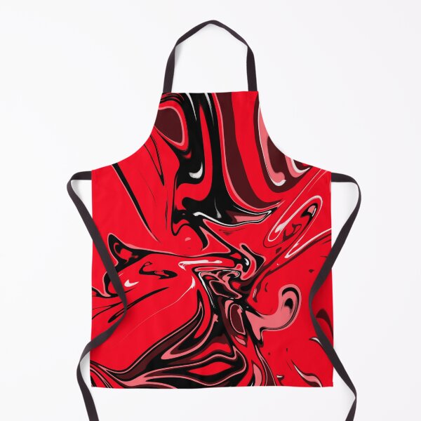Item preview,   Pretty Red Rose And Black Marble Pattern- Liquid art designed and sold by shivani21061993.