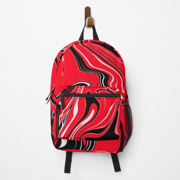 Item preview,   Pretty Red Rose And Black Marble Pattern- Liquid art designed and sold by shivani21061993.