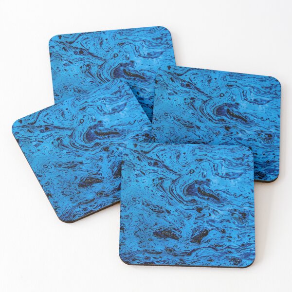 Item preview, Hydro Dipped Blue Ocean Bubbles designed and sold by ArtRoomOregon.