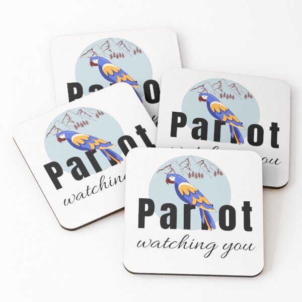 Item preview, Parrot Watching You designed and sold by Rainbow Designs.