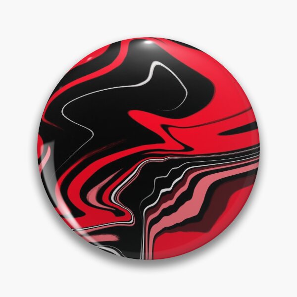 Item preview,   Pretty Red Rose And Black Marble Pattern- Liquid art designed and sold by shivani21061993.