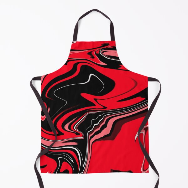 Item preview,   Pretty Red Rose And Black Marble Pattern- Liquid art designed and sold by shivani21061993.