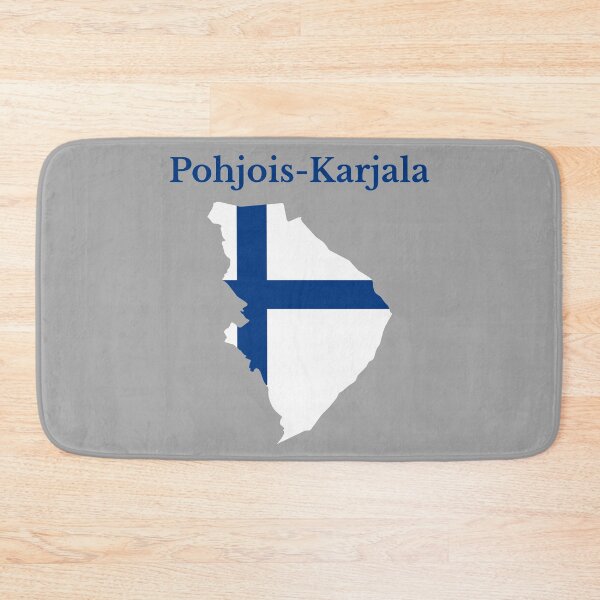 Item preview, North Karelia Region Map, Finland. designed and sold by marosharaf.