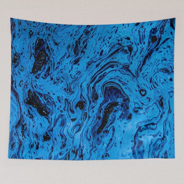 Item preview, Hydro Dipped Deep Blue Ocean Bubbles designed and sold by ArtRoomOregon.