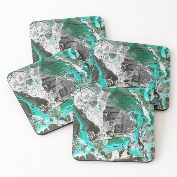 Item preview, Hydro Dipped Turquoise Thunder designed and sold by ArtRoomOregon.