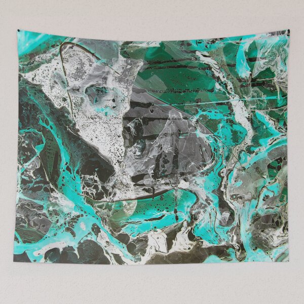Item preview, Hydro Dipped Turquoise Thunder designed and sold by ArtRoomOregon.