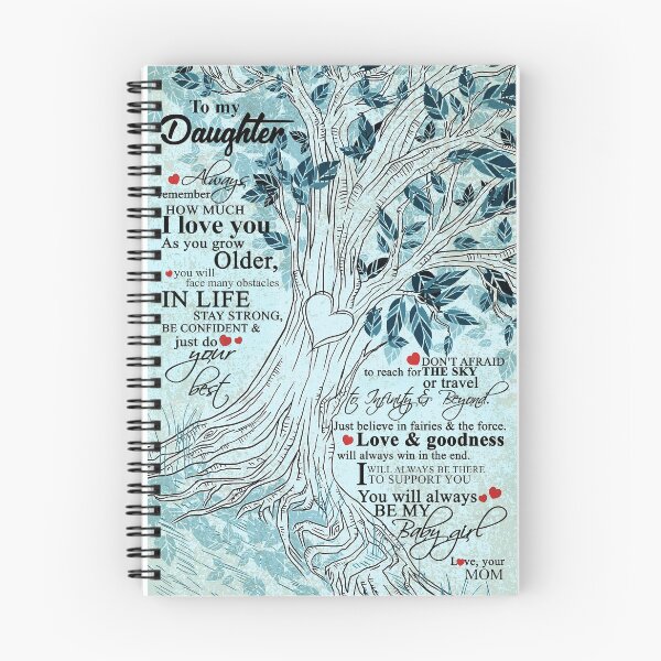 Item preview, Blue Tree Mom To Daughter-You'll Face Many Obstacles In Life-Stay Strong, Be Confident And Just Do Your Best designed and sold by JanArt65.