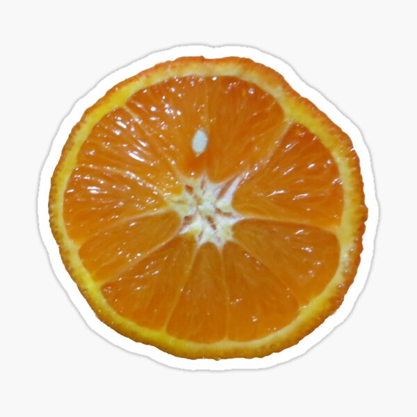 Orange Sticker