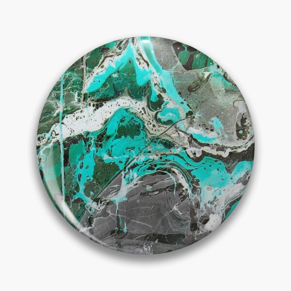 Item preview, Hydro Dipped Distressed Turquoise Thunder designed and sold by ArtRoomOregon.