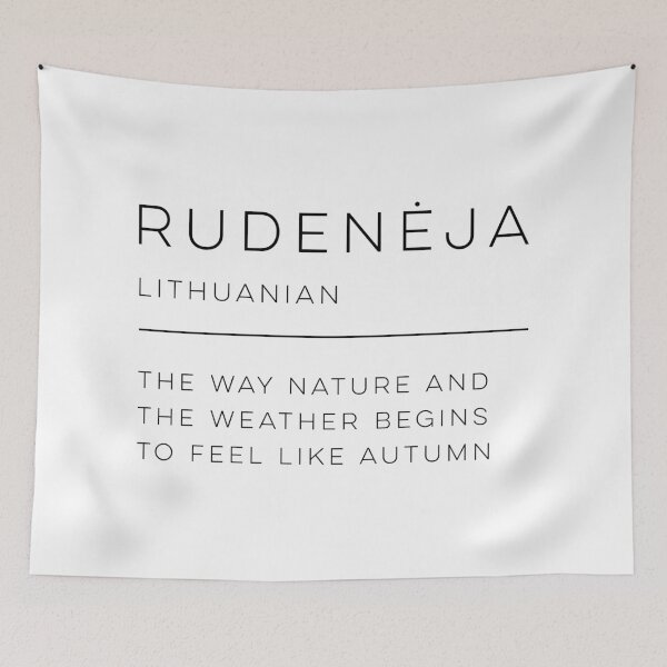 Item preview, Rudenėja Definition designed and sold by wisemagpie.