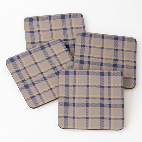 Item preview, Brown Taupe Plaid Tartan Textured Pattern designed and sold by Siu-Hong Mok.