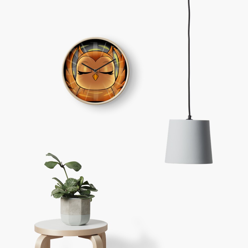 hedwid 1 Year Enlightened Owl Clock