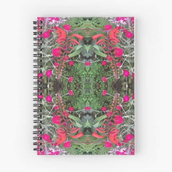 Item preview, Botanical, Divine - Pink,Red and Green Floral Fusion designed and sold by RoseAromas.