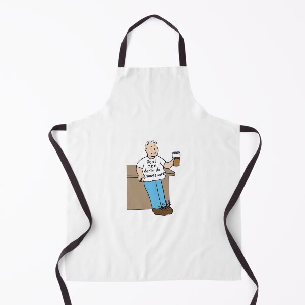 Item preview, Real Men Don't do Housework Cartoon Humor designed and sold by KateTaylor.
