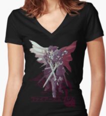 Awakening Women's Fitted V-Neck T-Shirt