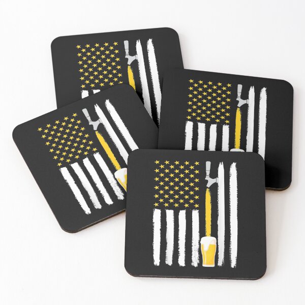 Item preview, Craft Beer American Flag designed and sold by lindaskowronek.