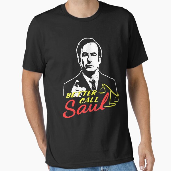 Vista previa del artículo con la obra «Llamar a Saul Vintage Better Silhouette Sketch», diseñado y vendido por GrantBennett.