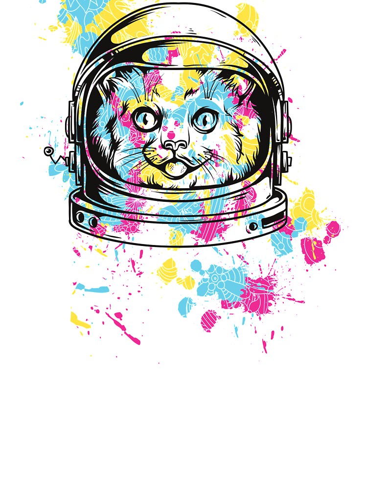 Cat Space Galaxy Universe Cute Kitten Baby One Piece By Elbakr Redbubble
