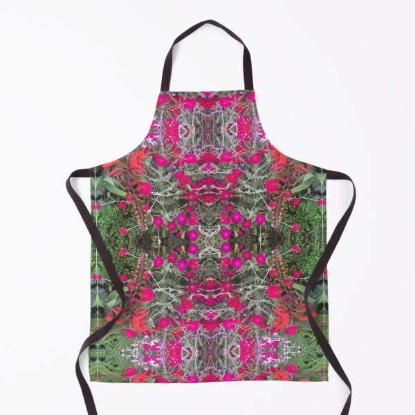 Item preview, Botanical, Divine - Pink,Red and Green Floral Fusion designed and sold by RoseAromas.